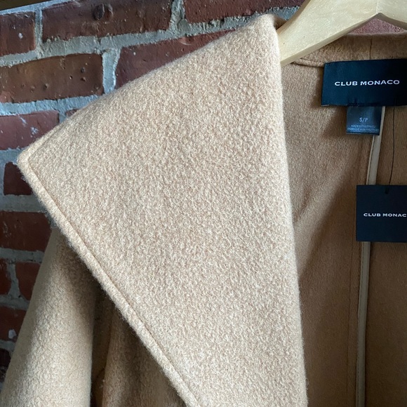 Club Monaco Plush Cardigan Coat - Picture 8 of 8